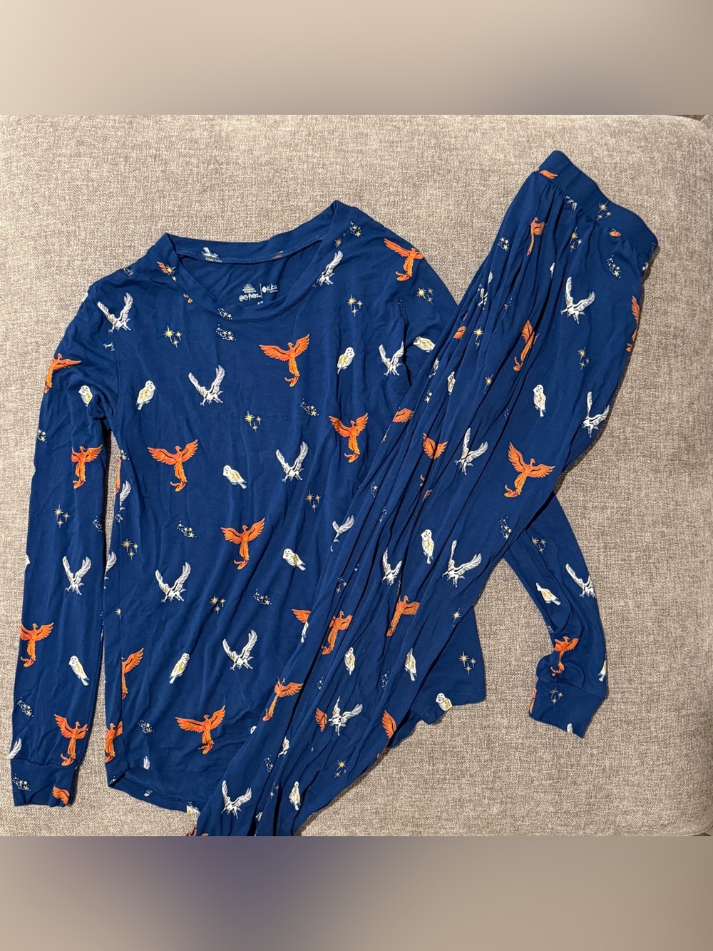 Kyte Women’s Harry Potter Flight Long-Sleeve Pajama Set XS - Picture 1 of 3